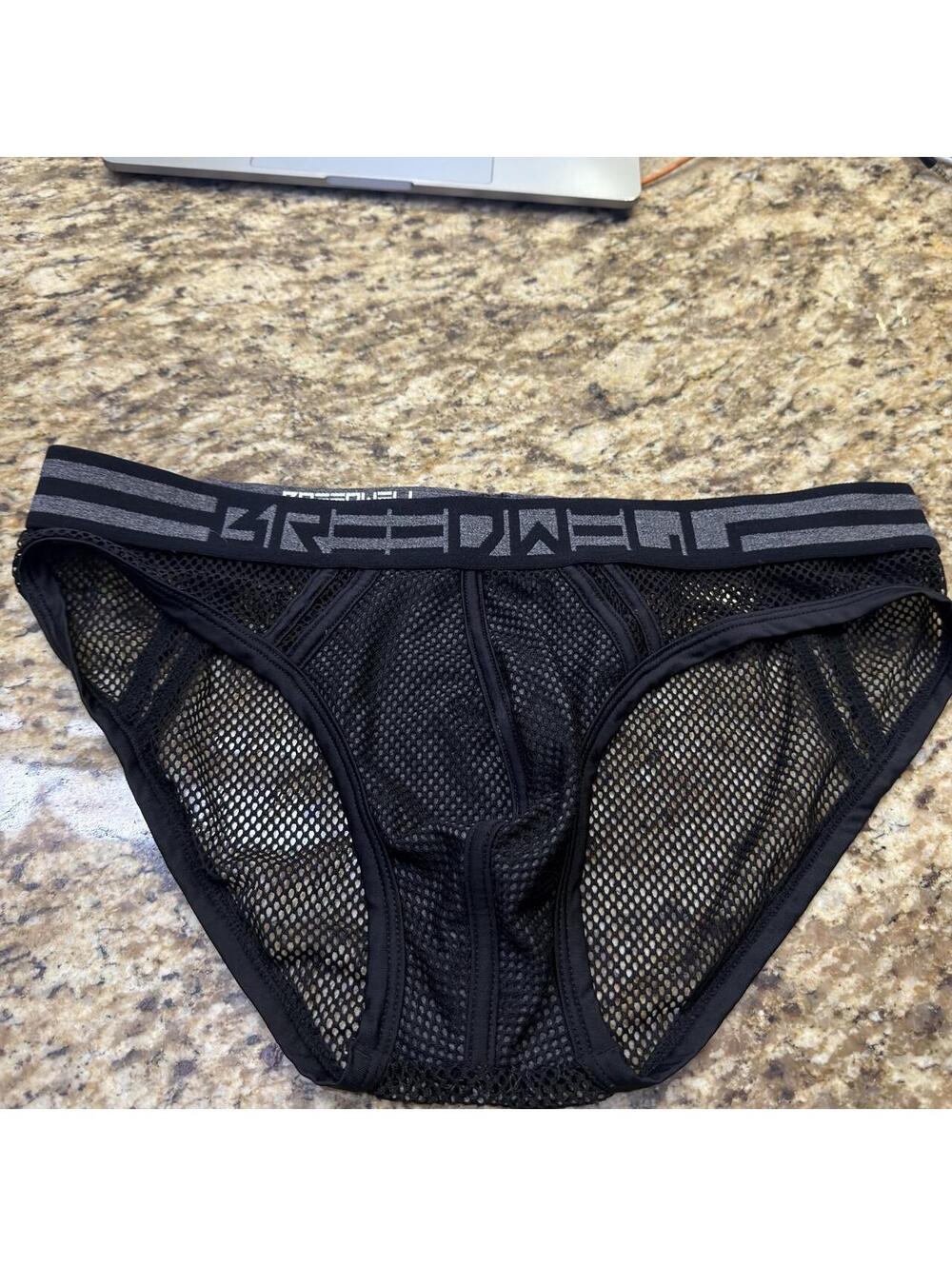 Men's Black Boxers-and-brief